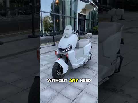 Self-Parking Motorcycle? The Future Is Here!😱