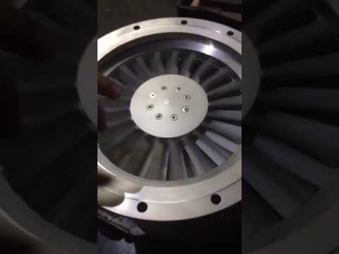 Rotors Test for Leybold T1600 Vacuum Turbo Pump Video