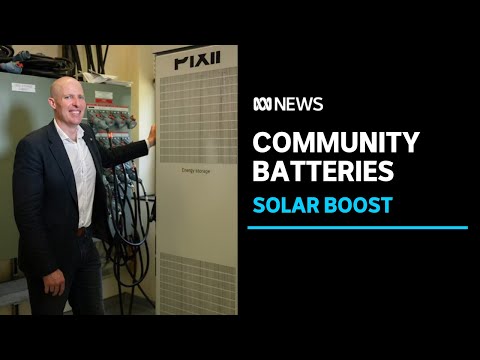 Why community batteries could be the next step in the solar power revolution | ABC News
