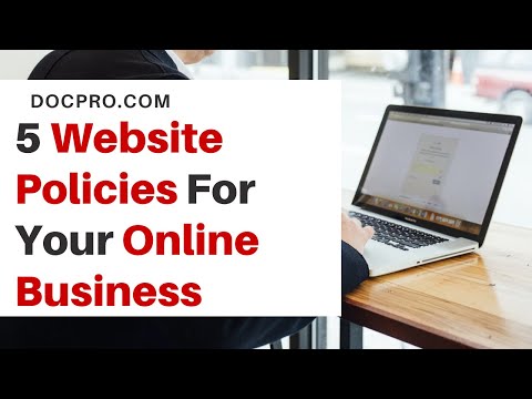 Top 5 Website Policies For Your Online Business