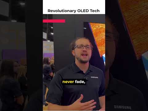 Samsung Revolutionary OLED Technology with Quantum Dots! #oled #samsung #tv