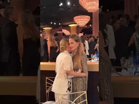 Two icons. #angelinajolie #katewinslet #shorts #goldenglobes #actress #icon #movies #film #celebrity