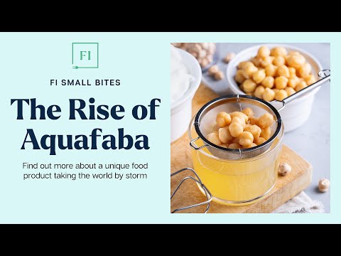 The Rise of Aquafaba