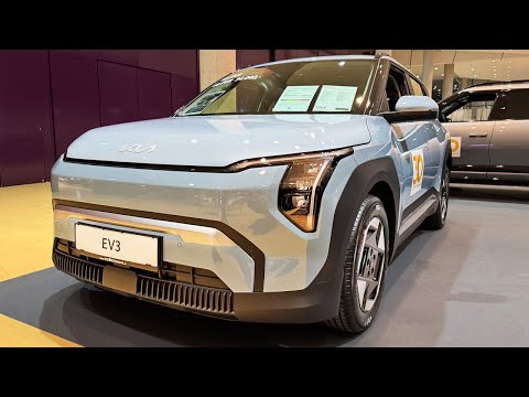 2025 Kia EV3 FIRST LOOK: 375-Mile Range | The Electric SUV Game-Changer