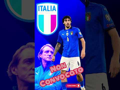 Clamoroso Mancini 🇮🇹 Tonali Excluded 😱😱 #shorts #tonali #azzurri #italia #italy #soccer #calcio