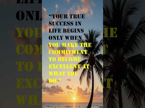 The Path to Excellence: Commitment and Humility in Success
