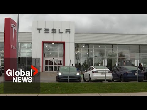 New Tesla sales drop 90% in Quebec in 1st quarter of 2025