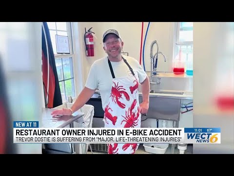 Community rallies around Surf City business owner hospitalized after e-bike accident