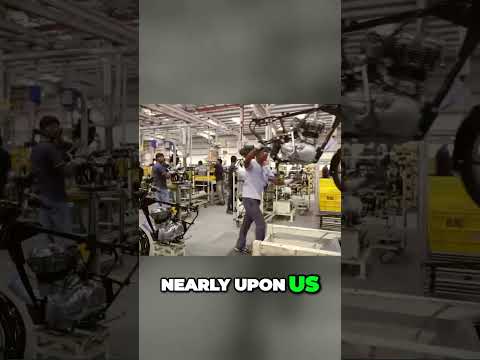 The Silent Takeover Machines Replacing Jobs in the Fourth Industrial #shorts #shortvideo