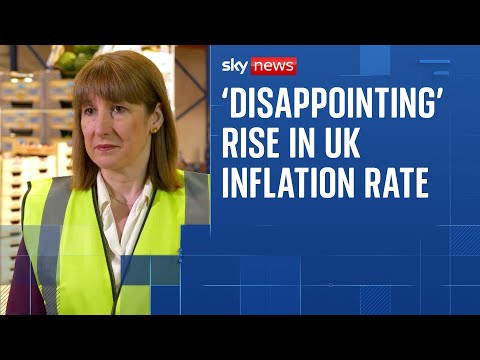 UK inflation rise is &#039;disappointing,&#039; says Chancellor