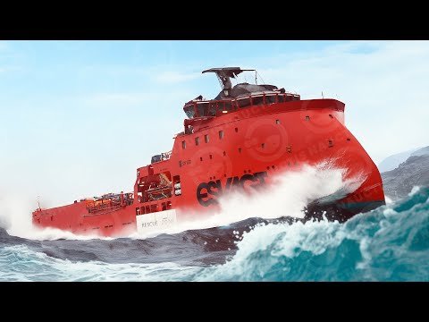 INSIDE LOOK: The Most Powerful &amp; Largest Offshore Support Vessel Today