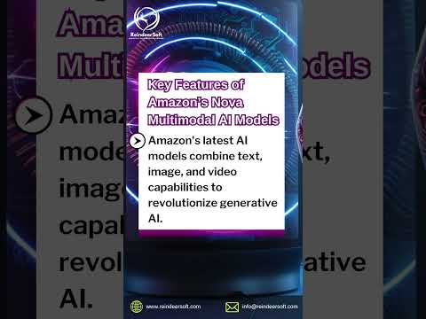 Nova Unleashed: Amazon&#039;s Next-Gen AI Revolutionizing the Future! #amazon #nova #aimodel #technology