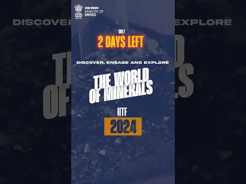 Countdown to Discovery! Just 2 days left until we unveil The World of Minerals at #IITF2024.