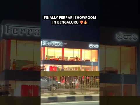 Bengaluru Welcomes Ferrari !