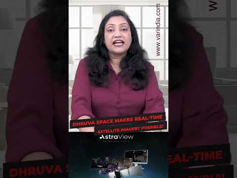Dhruva Space makes real-time satellite imagery possible #shortsvideo