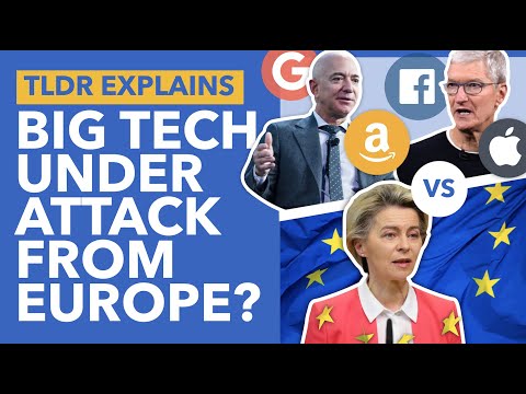Europe&#039;s Plans to take on Big Tech: The EU Threatens Apple, Google, Amazon &amp; Facebook - TLDR News