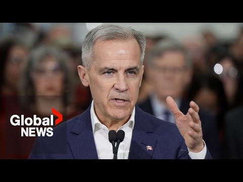 Canada will act with &quot;purpose and force&quot; to fight Trump tariffs, Carney vows
