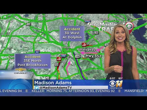Traffic Alert: Slow Commute for Dallas County