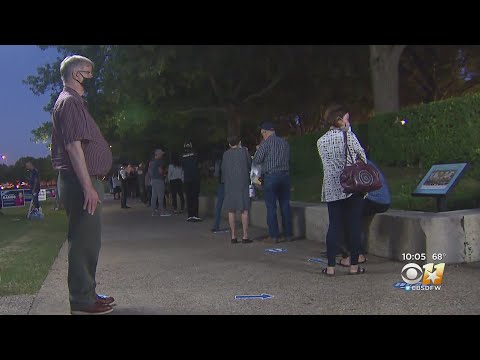Dallas County Breaks First Day Early Voting Record