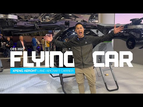 XPENG Land Aircraft Carrier Modular Flying Car at CES 2025