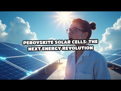 Perovskite Solar Cells: The Next Energy Revolution