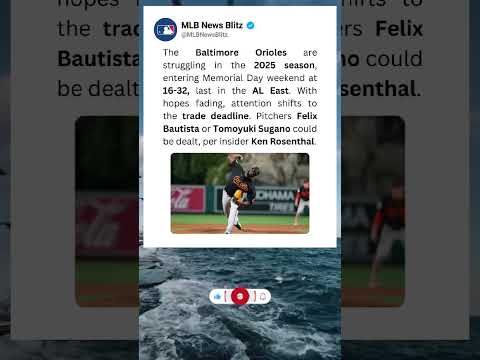 Orioles’ 2025 Collapse Sparks Trade Rumors Ahead of Deadline | ⚾️⏳ #shorts