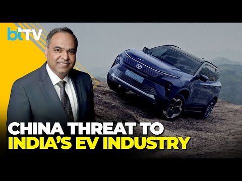 Tata&#039;s Shailesh Chandra On Harrier EV &amp; China Threat On EV Manufacturing