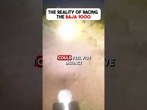 The Reality Of Racing The Baja 1000