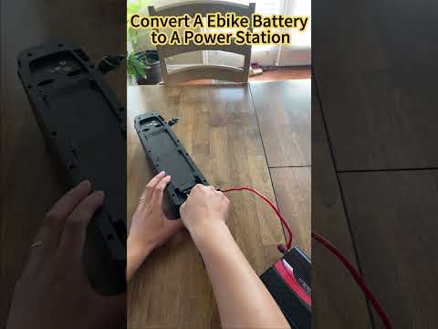 How to Convert A Ebike Battery to A Power Station