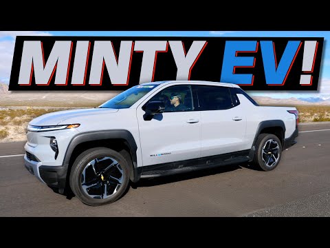 I Drive the New Chevy Silverado EV to the MINT 400 Race!