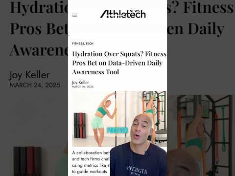 Want to boost your performance? This revolutionary tool uses tech to track hydration—#HydrationPower
