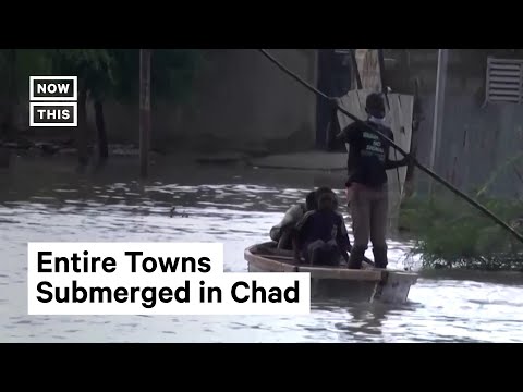 Entire Villages Submerged By Flooding In Chad