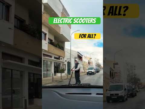 Electric scooters, the city&#039;s problem?