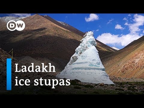 How the ice stupas of Ladakh bring water to the Himalayan desert | DW News