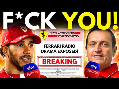 HUGE DRAMA Lewis Hamilton&#039;s With Ferrari After SHOCKING RADIO CONVERSATION At Monaco GP JUST LEAKED!