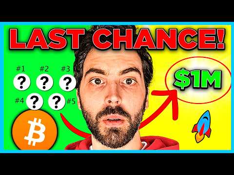 LAST CHANCE to Become a Millionaire with Cryptocurrency in 2025?! (My Top 5 Coins)