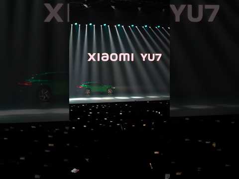 XIAOMI UNVEILS YU7 FIRTS ELECTRIC SUV WITH 835 km range #xiaomiev #xiaomiyu7 #xiaomicar