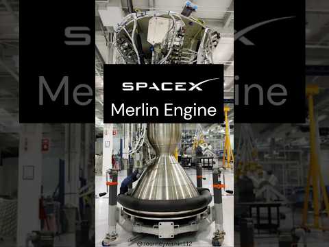SpaceX Merlin Engine: Powering the Future of Spaceflight #SpaceX #MerlinEngine #Falcon9 #ElonMusk