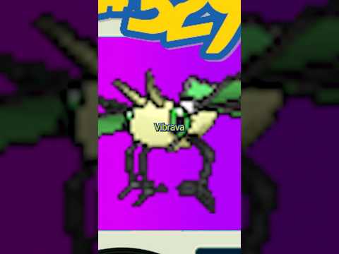 Pokémon Fact! No.329 - Vibrava #vibrava #regirobshot #pokemon #gaming #scarlet #violet #nintendo