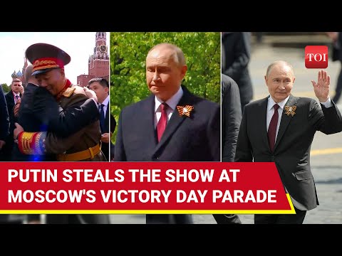Putin In Tears, Hugs North Korean Soldiers | Russian Leader Owns Moscow&#039;s Victory Day Parade