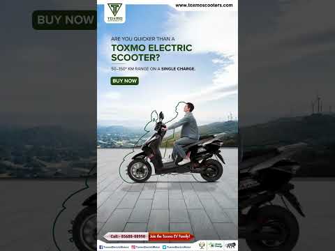 TOXMO Electric Scooters | Eco-Friendly, Stylish &amp; Affordable Rides in India ⚡🛵