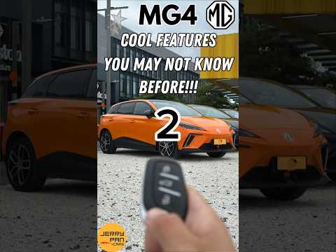 MG4 EV - Cool Features YOU MAY NOT KNOW - 2 #mg4ev #mg4 #mgnz #MGJerryPan