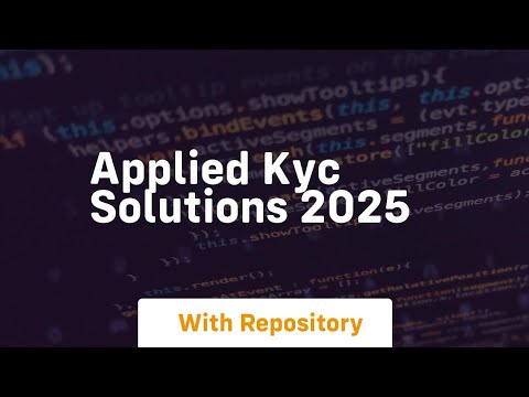Applied kyc solutions 2025