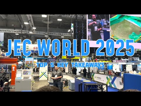 Top 5 Key Takeaways from JEC World 2025 – Trends in Composites! 🌍