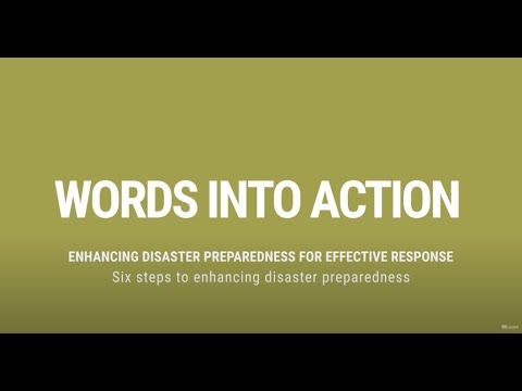 Words into Action: 6 Key Steps to Enhancing Disaster Preparedness