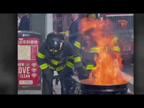 Officials raid illegal e-bike charging hub in Manhattan
