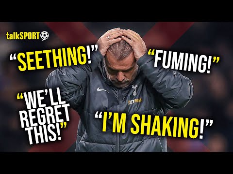 Caller SHAKING &amp; SEETHING with ANGER after Tottenham Hotspur SACK Ange Postecoglou!