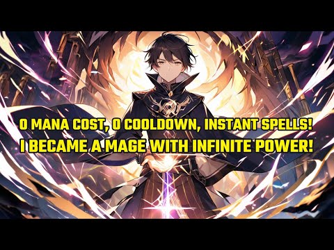 0 Mana Cost, 0 Cooldown, INSTANT Spells! I Became a MAGE with INFINITE POWER!