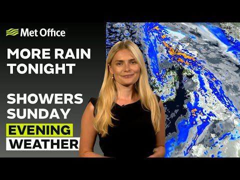 24/05/2025 - Rain pushing in from west - Evening Weather Forecast UK – Met Office Weather