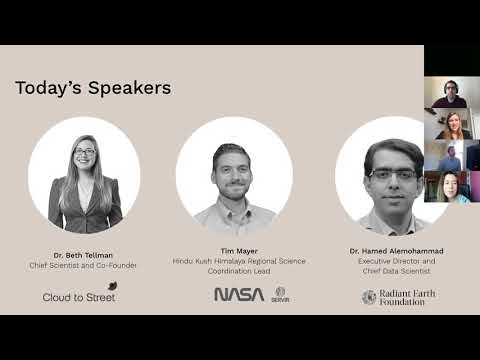 Webinar: Machine Learning and the Satellite Revolution for Climate Resilience